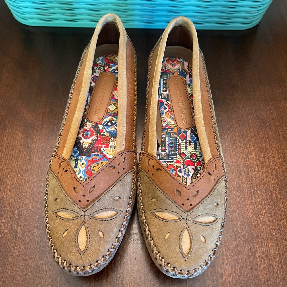 NWOT Hush Puppies Easy Time Slip On Women's Shoe - Picture 6 of 9